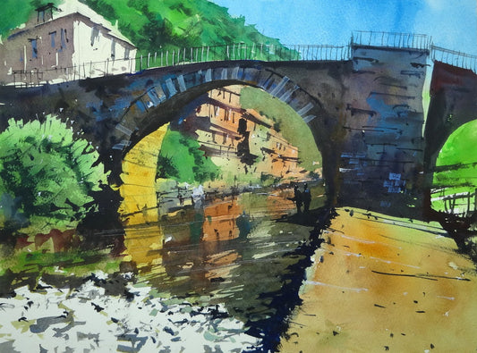 Bridge at Villafranca del Bierzo, on the Camino