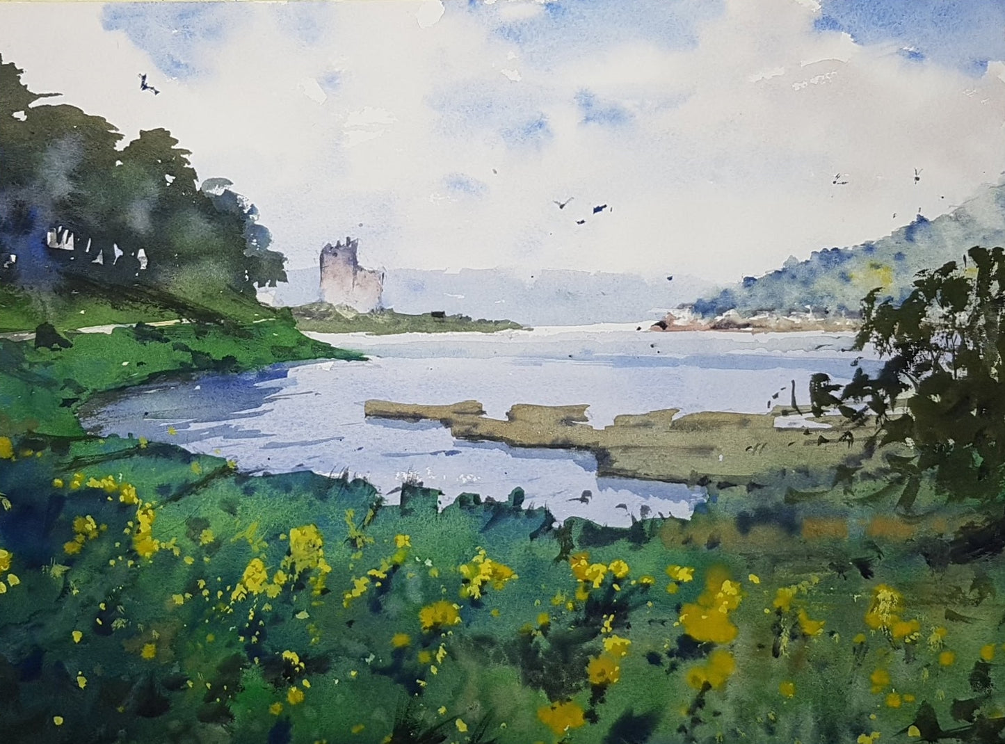 Original Watercolor - Arran