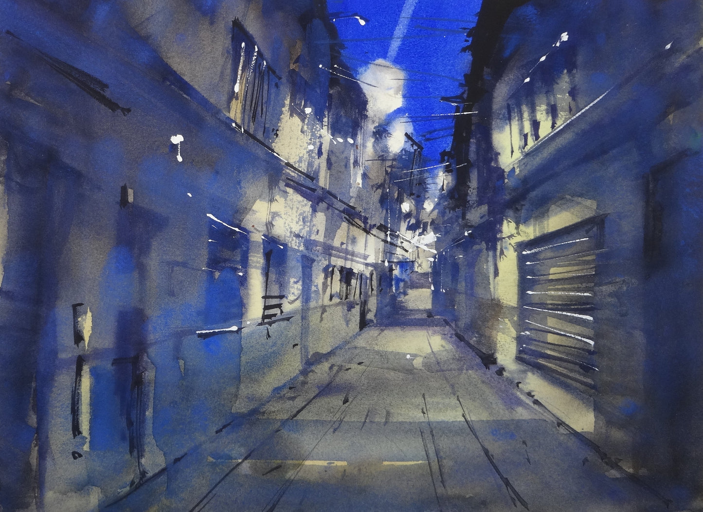 Limited Edition Print - Benidorm Old Town