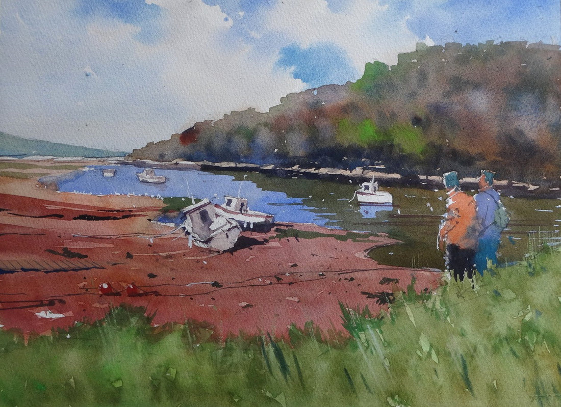 Axe Estuary at Seaton
