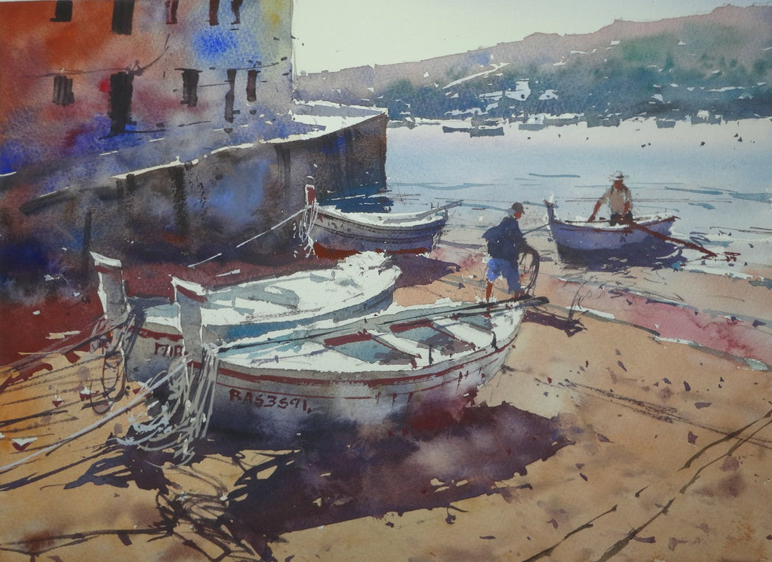 Cadaques Fishing Boats