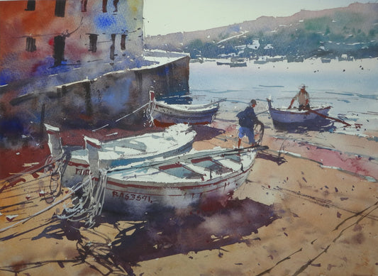 Cadaques Fishing Boats