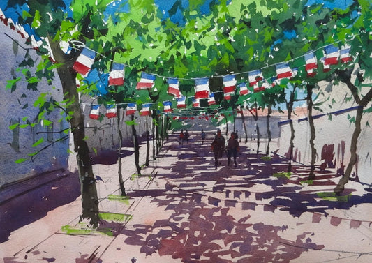 Quai de Bernonville, Saint-Martin-de-Ré, France and Cr Félix Faure, La Flotte