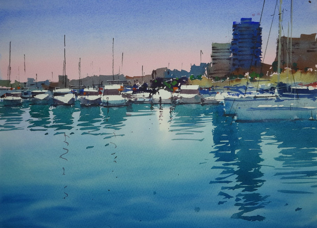 Reflections at Fuengirola Marina