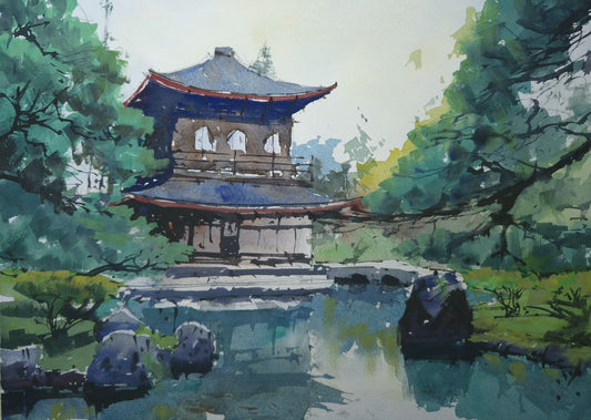 Ginkaku-ji (Silver Pavilion) temple