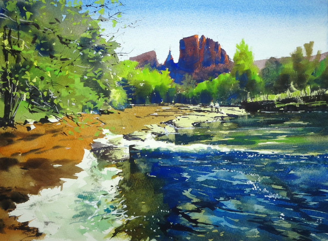 Oak Creek at Cathedral Rock, Sedona, AZ