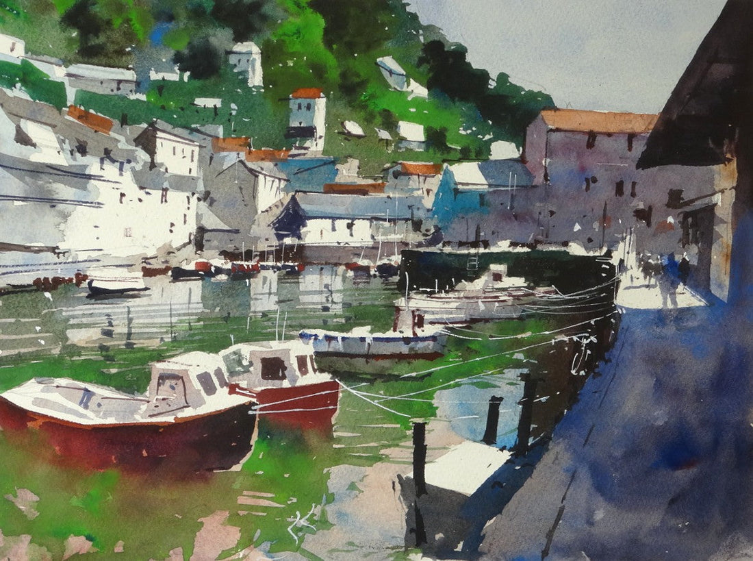 Polperro Harbour from Quay Road #2