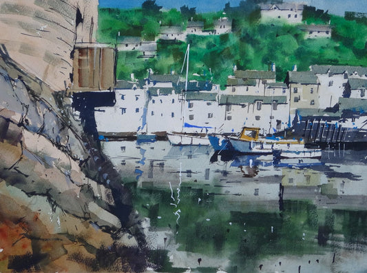 Polperro Harbour from the steps