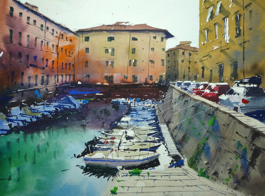 Painting Scali del Pesce, Livorno: October Workshop Feature