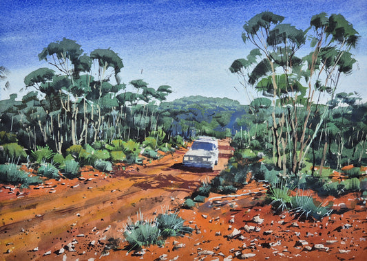 Warm Colours of the Australian Outback