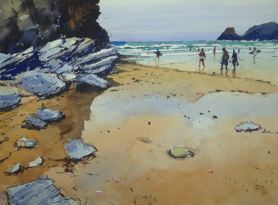 Trevone Beach, Cornwall