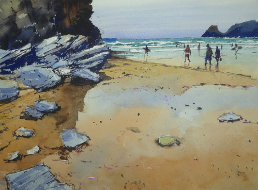 Trevone Beach, Cornwall