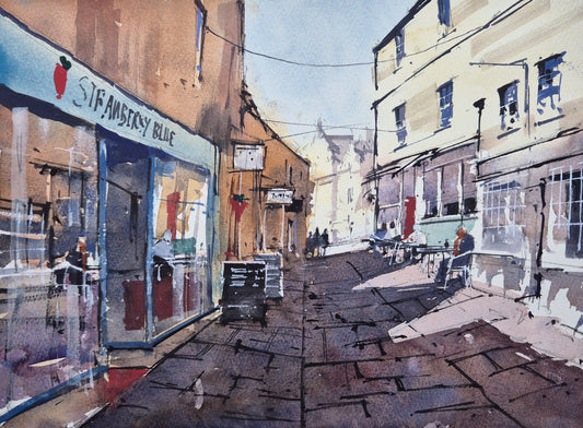Window Reflections, Bradford on Avon