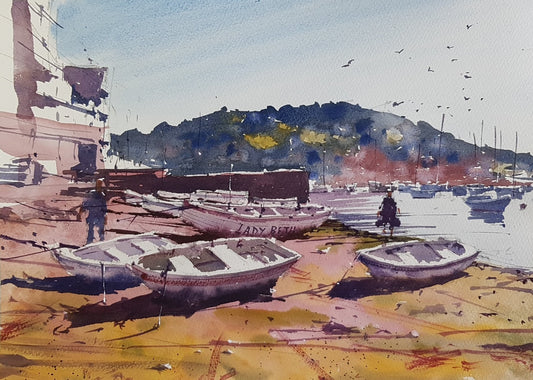 Original Watercolor - Jan 2022 Tim Wilmot Workshop 1