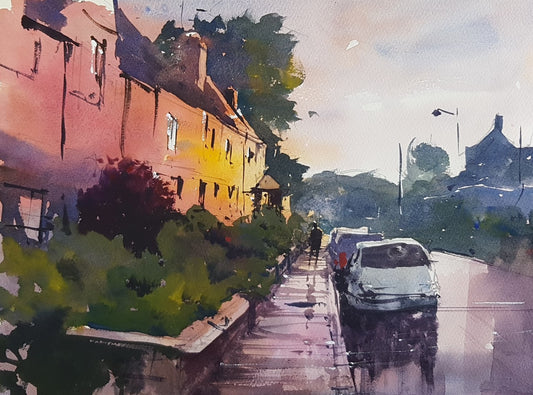 Original Watercolor - Jan 2022 Tim Wilmot Workshop 2