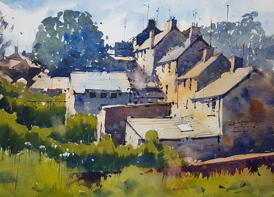 Original Watercolor - Demo to IWAC jan 22