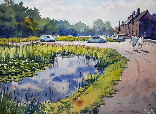 Original Watercolor - Demo to Laguna Woods by Tim Wilmot Feb 22