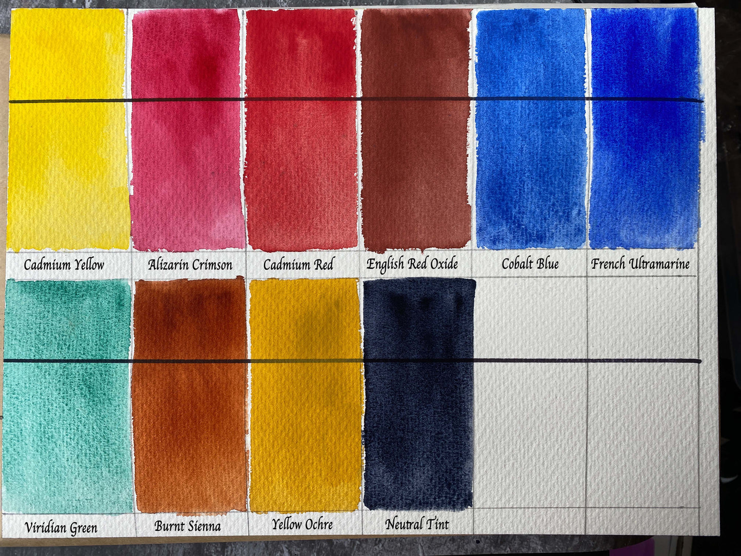 Tim Wilmot 'Essentials' Watercolour Paint Set
